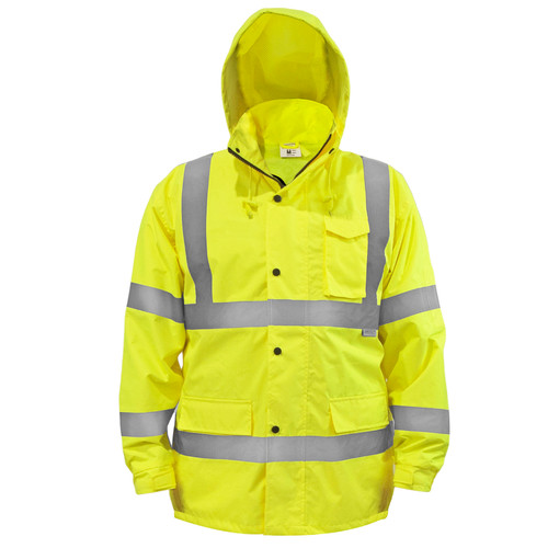 Safety rain jacket - safety,