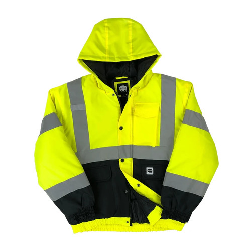 Reflective work jacket size - size, xl